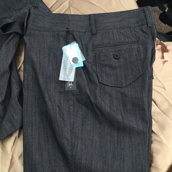 Womens Black Denim Jacket & Pant~ Sz XL/12 - Picture 4 of 7